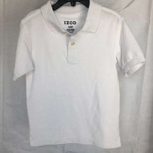 Izod white polo